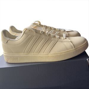 Adidas Grand Court 2.0 JH8681 Athletic Shoes Vanilla Gold Women's 8 New in Box